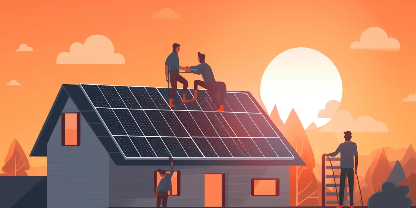 System montażu paneli fotowoltaicznych