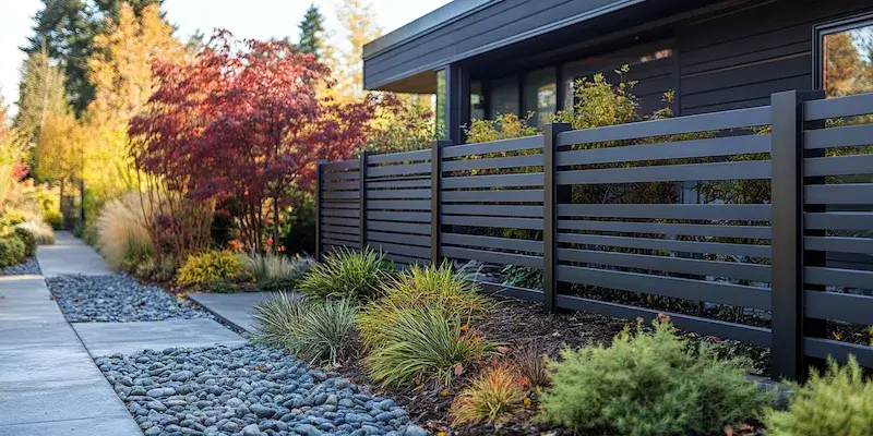 Gartenzaun Metall Polen