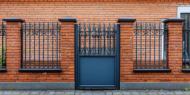 Moderne Zäune Polen