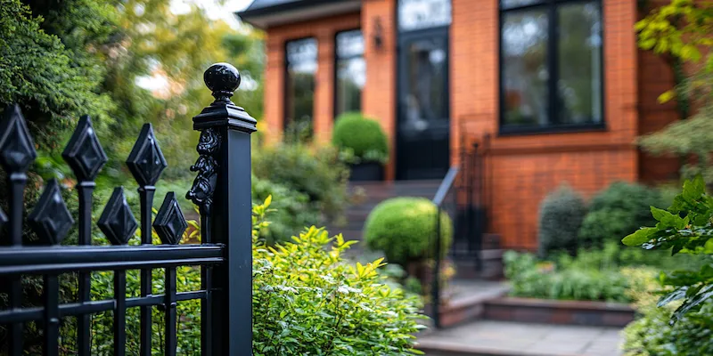 Sichtschutzzaun aus Polen mit Montage